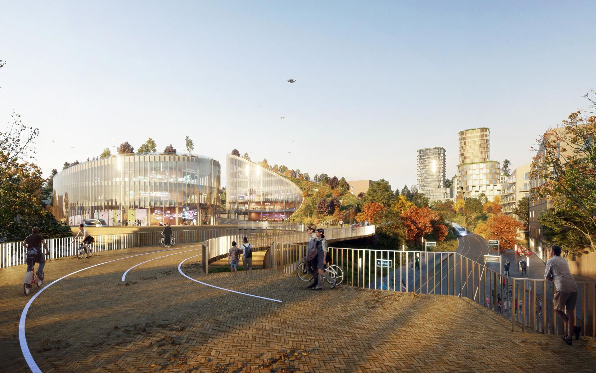Oslo Science City. Illustrasjon: Playtime