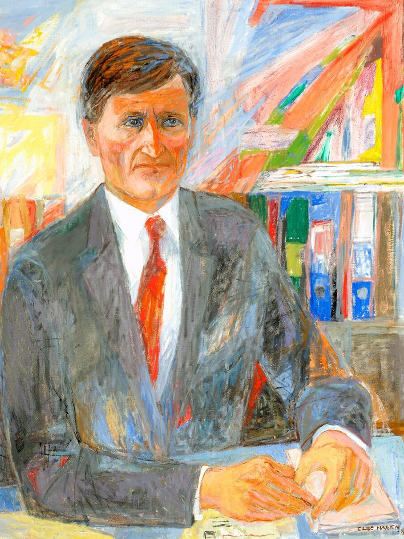 Uio Rector University art collection: Portraits - University of Oslo