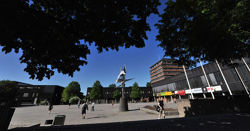 The Frederikke Square at Blindern Campus