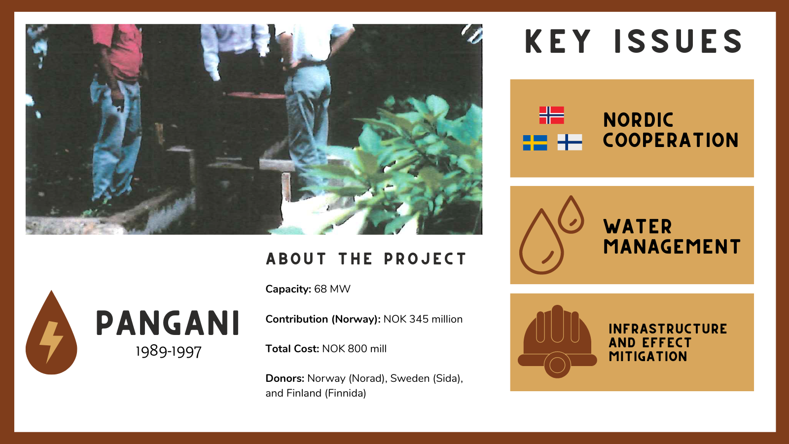 Water control gate (Pangani)