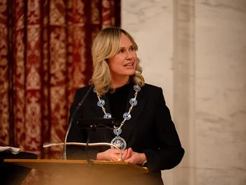 Mayor Anne Lindboe was the host of the reception in Oslo City Hall.