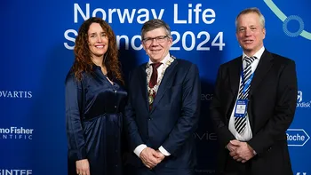 CEO of Oslo Science City, Christine Sørbye Wergeland, Rector of The University of Oslo, Svein Stølen and Carl Henrik Gørbitz, Director UiO:Life Science.