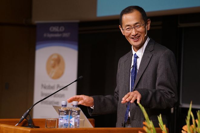 Professor Shinya Yamanaka, 2012 Nobel Laureate in Physiology or Medicine, was in good spirits when he visited Oslo on September 6.