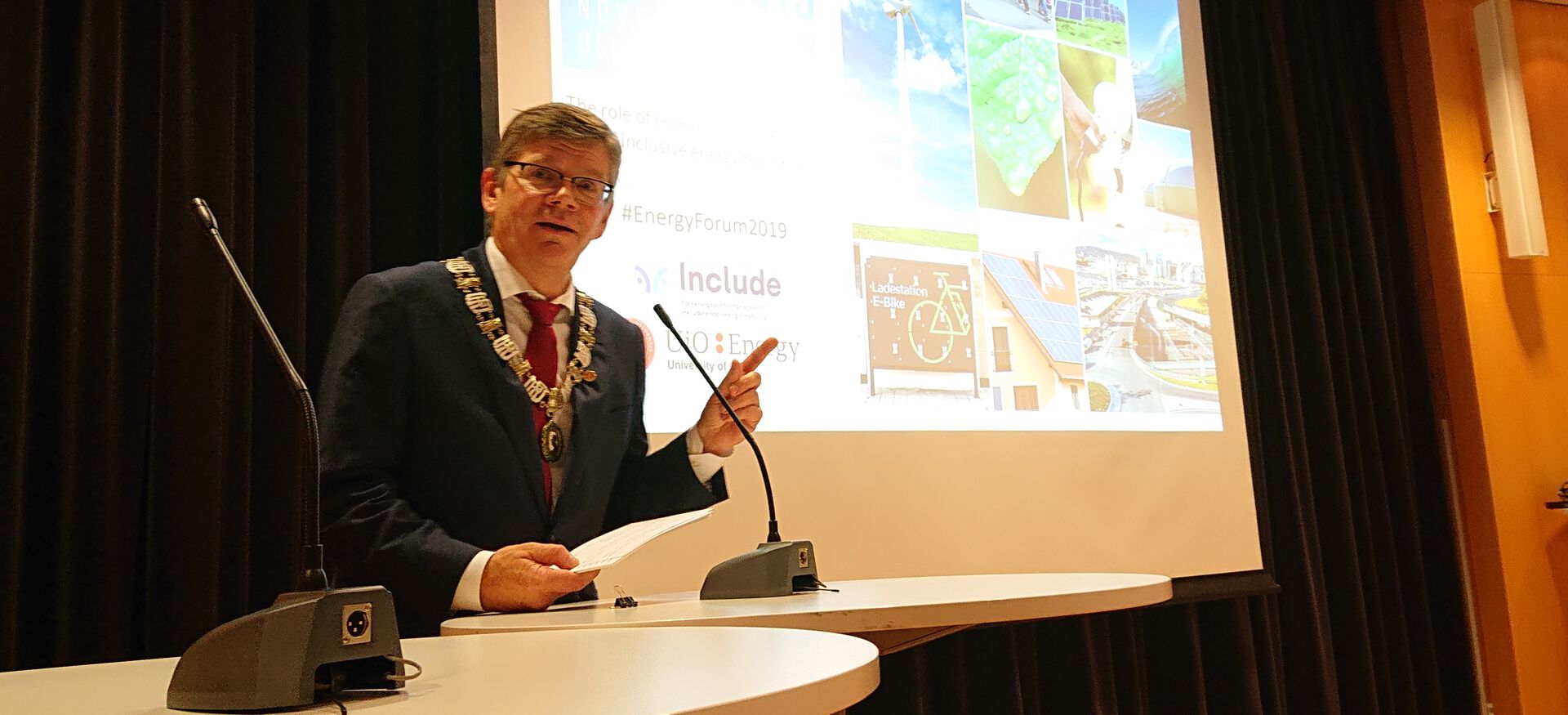 Uio Rector A successful UiO:Energy Forum 2019 - UiO:Energy and Environment