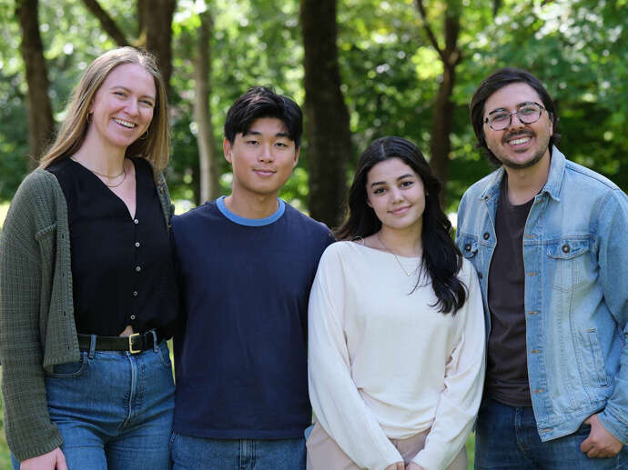 students at campus