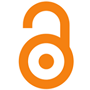 Open Access-logo oransj på hvitt grunn