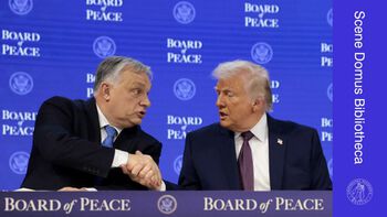 Bilde av Viktor Orbàn og Donald Trump