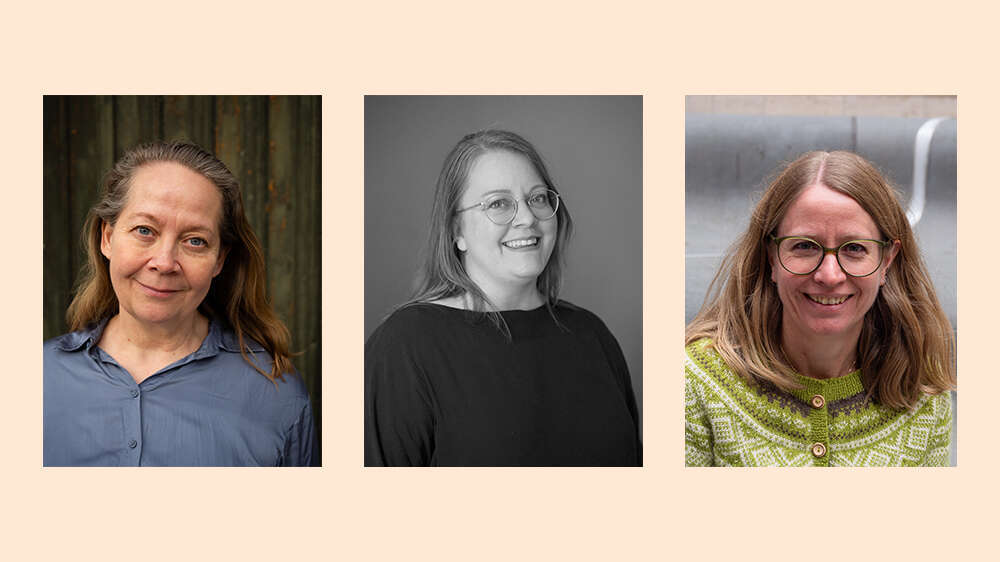 Bildet av May-Len Skilbrei (IKRS), Jenny Lundgaard (Politihøgskolen) og Solveig Laugerud (IKRS)