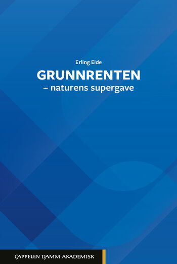 Bokomslag for "Grunnrenten" skrevet av Erling Eide.