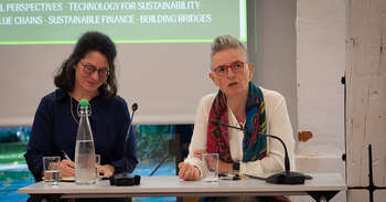 Sarah Cornell og Beate Sjåfjell.