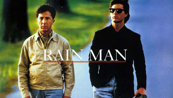 Cover Rain man med Tom Cruise og Dustin Hoffman