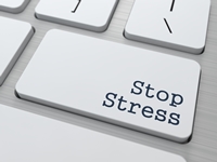 astaturknapp som viser "Stop Stress"