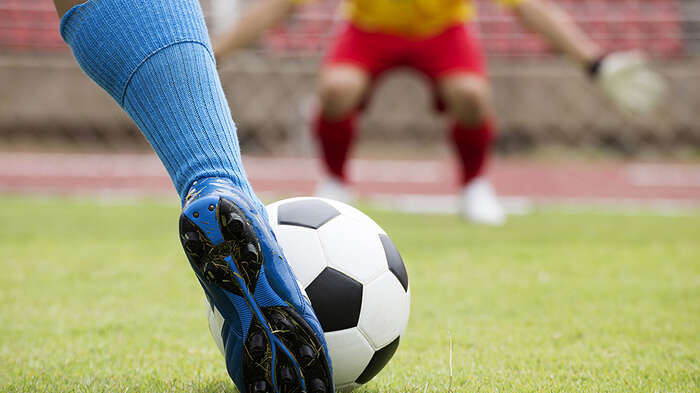 Unge fotballspillere. Foto: Colourbox.