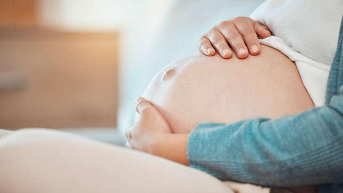 bilde av en gravid kvinne