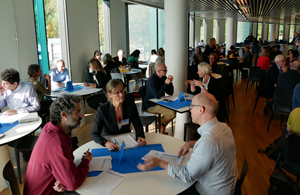 Researchers speed dating.