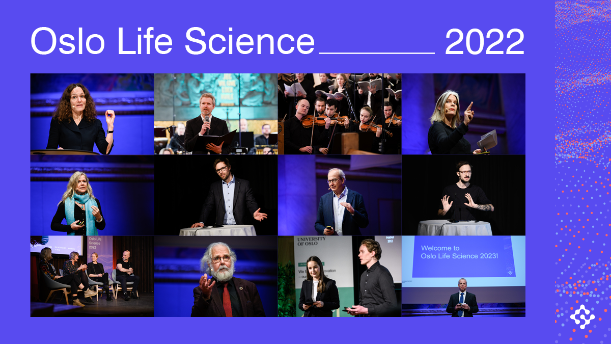 Bildekollasj Oslo Life Science 2022