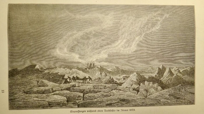 Tegning av nordlys