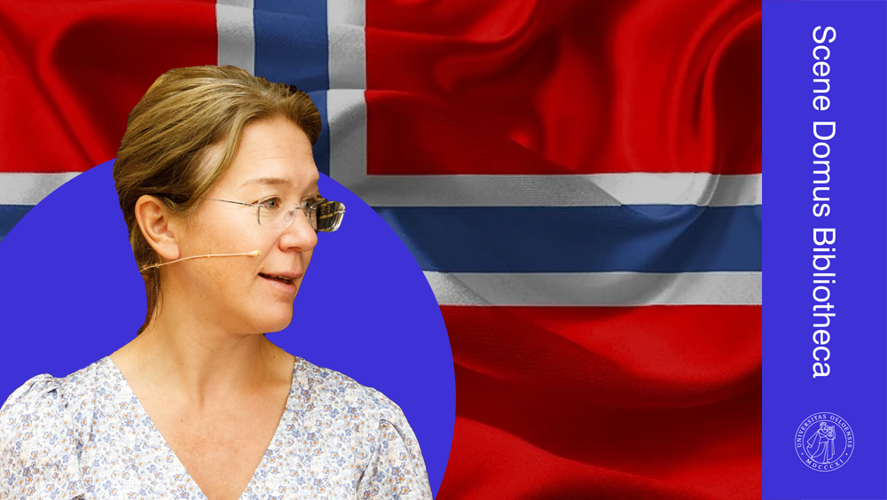 Bildet kan inneholde: briller, briller, synspleie, flagg, fornøyd.