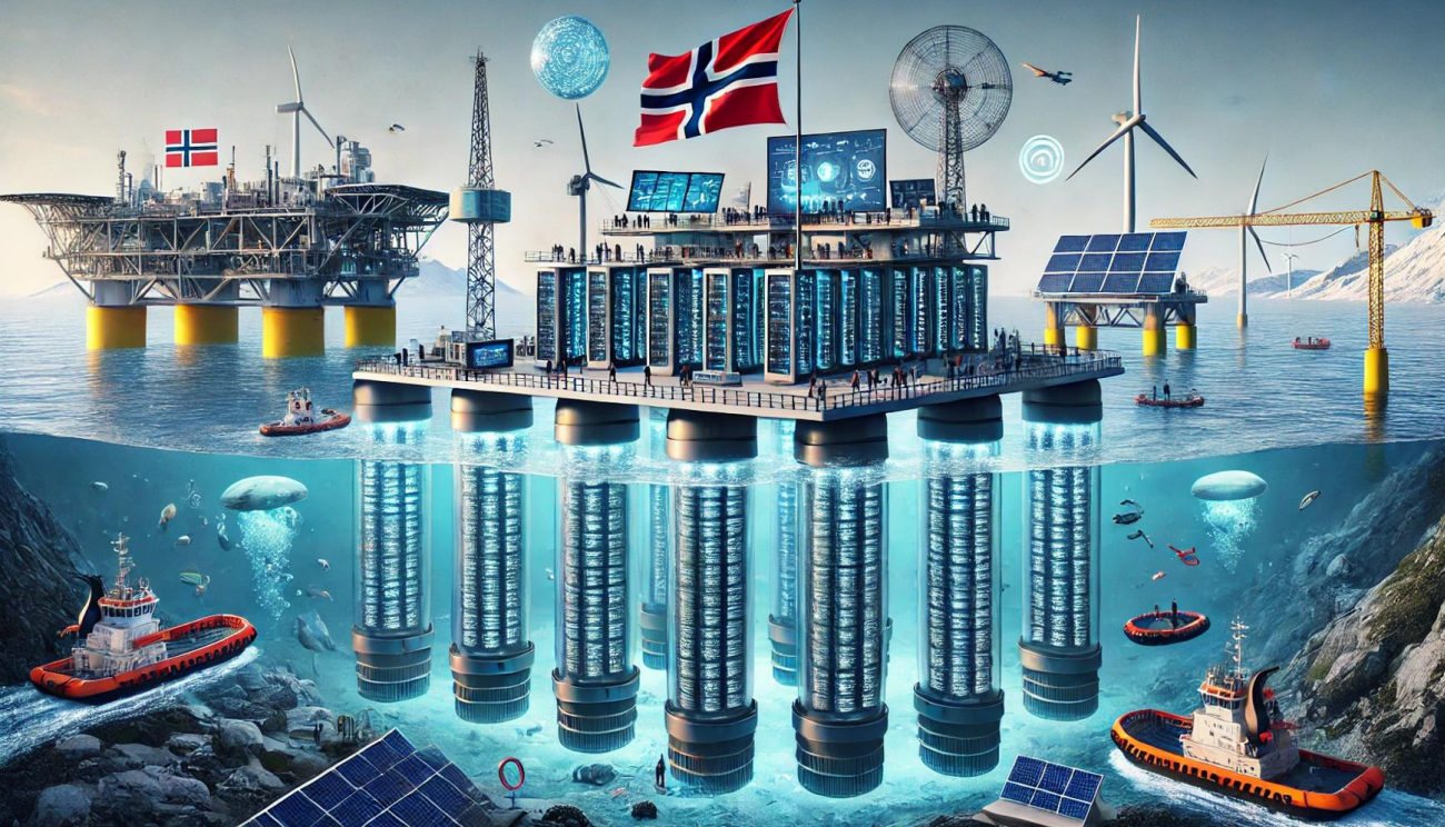 KI-generert bilde av den ene gruppen