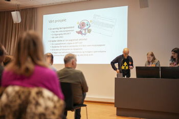 Gerald Torgersen, et av bidragsyterne på KI TeachMeet på Utdanningskonferansen 2023.