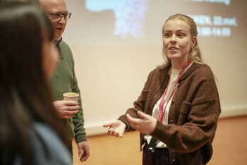 Anders Mørch og deltakerne på KI TeachMeet 27. februar 2024.