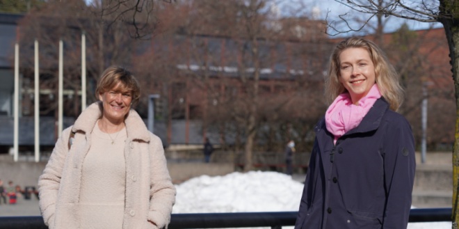 To kvinner: Grete Herlofson og Hedvig Nordeng