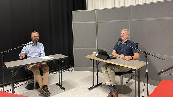 Geir Ulfstein og Andreas Føllesdal
