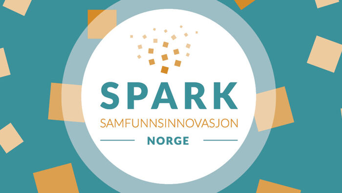 Bildet viser logoen for SPARK Samfunnsinnovasjon Norge