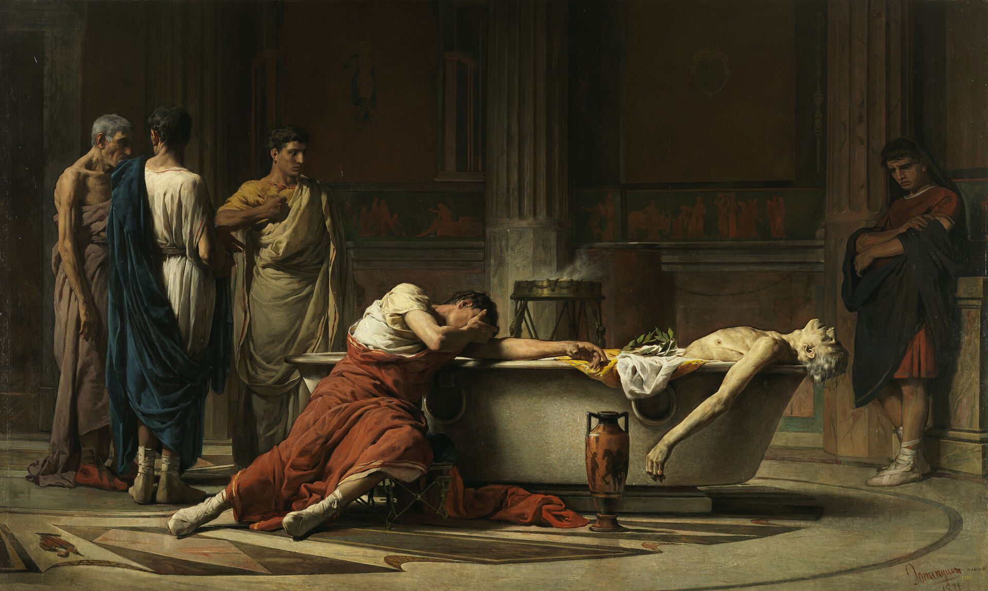 Seneca i badekaret