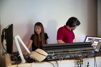 Computer ,Personal computer ,Electronic instrument ,Smile ,Audio equipment.