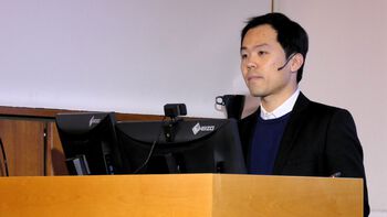Microphone ,Public address system ,Audio equipment ,Spokesperson ,Lectern.