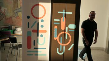 Sleeve ,Fixture ,Font ,Building ,Art.