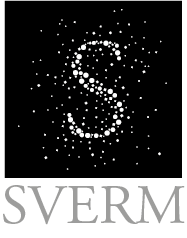 Sverm it says with letters. A big S. Logo.