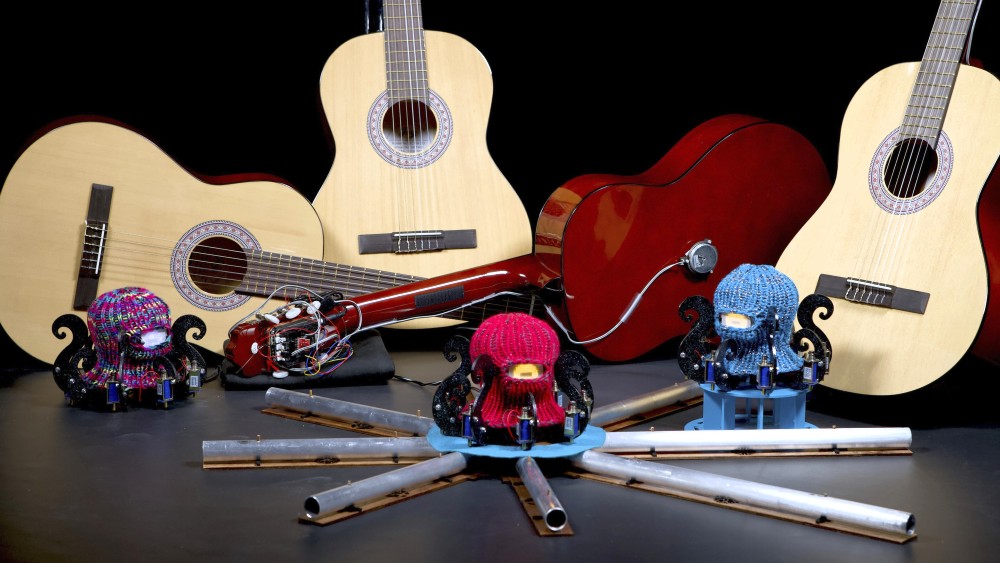 guitars and robots