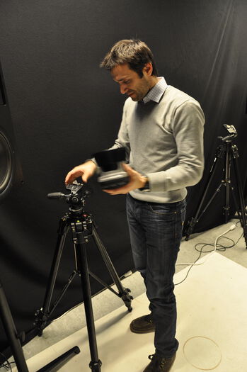 Jeans ,Musician ,Tripod ,Music ,Public address system.