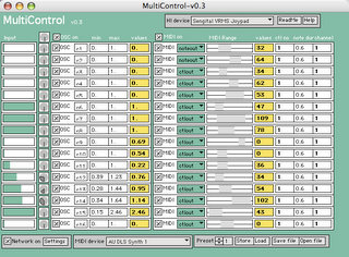 Screenshot of Multicontrol