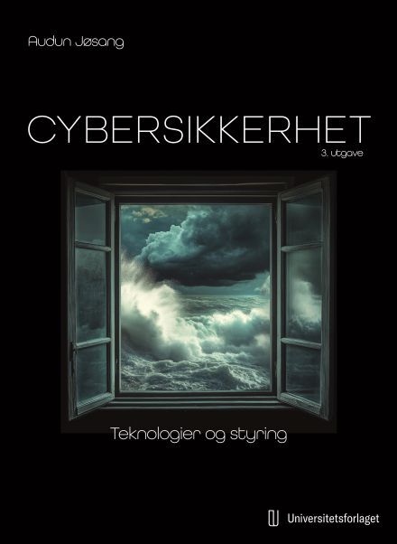 okomslag til boken "Informasjonssikkerhet"