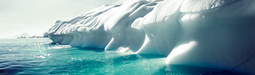 Isbreer som smelter er sett på som gode indikatorer på et varmere klima. Illustrasjonsfoto: colourbox.no