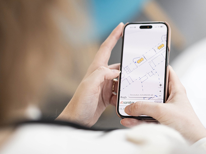 Viser frem samtidslokalisering på mobil