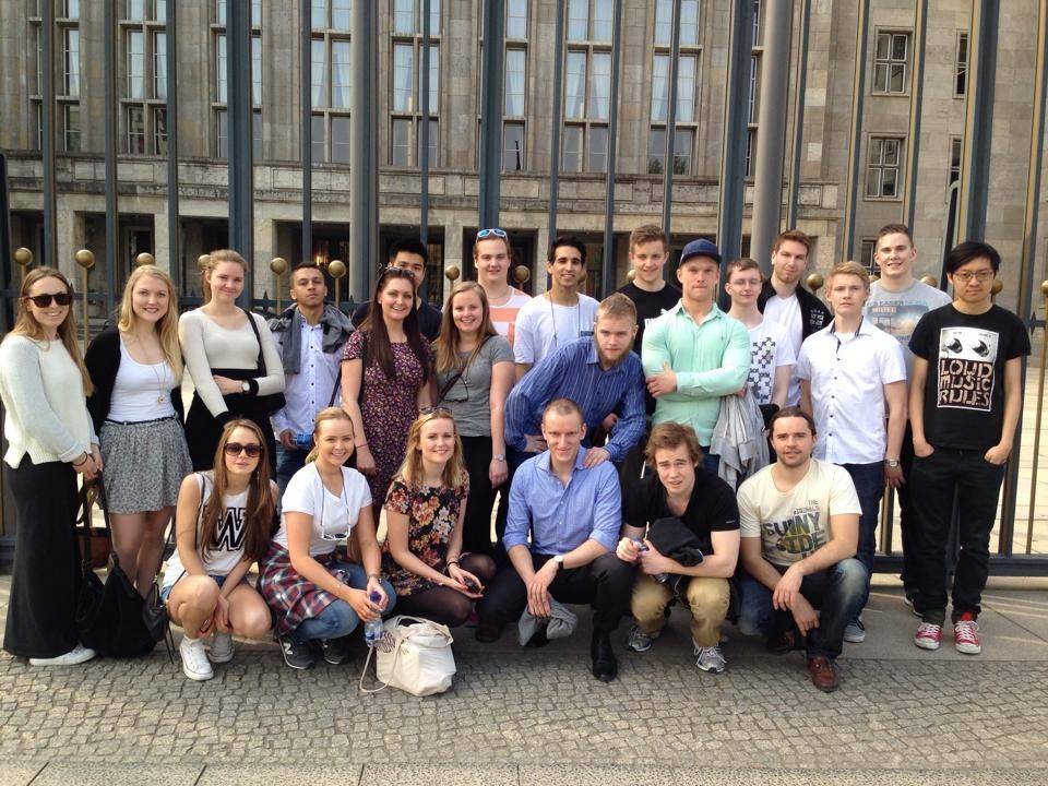 MAEC-studenter på studietur til Berlin