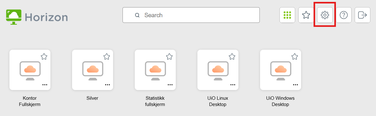 Programkiosk browser screenshot