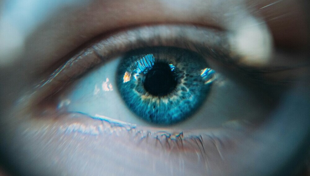 Close up of an eye
