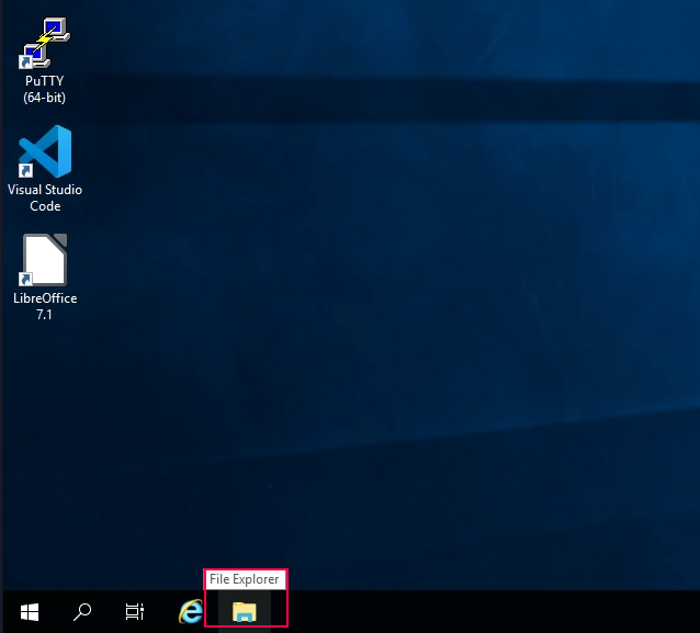 file explorer markert