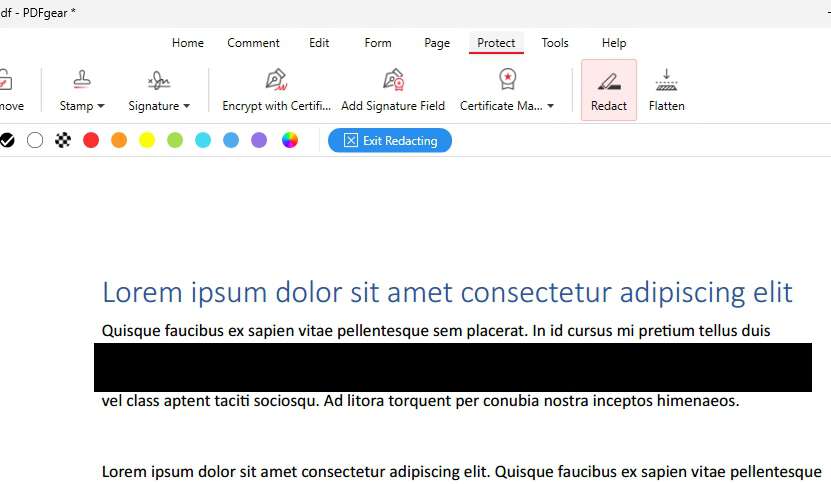 sladdet tekst